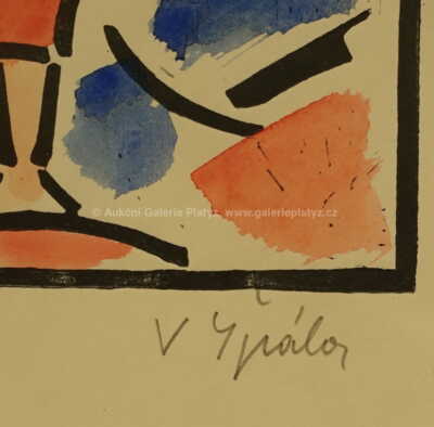  / Dívka v krajině / Václav Špála