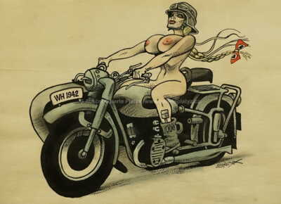  / Motorkářka / Kája Saudek