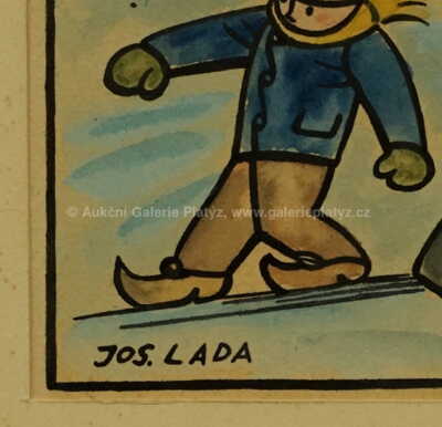  / Zimní radovánky / Josef Lada