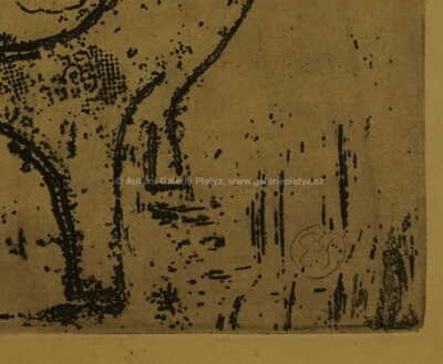  / Žena na lenošce / Emil Filla