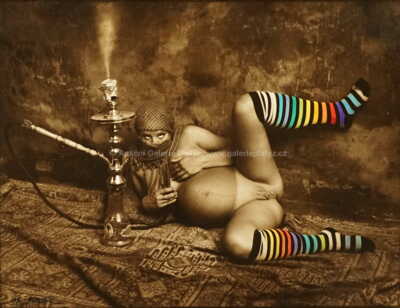  / The Water Pipe / Jan Saudek
