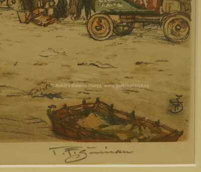  / Les Halles et L église Saint-Eustache / František Tavík Šimon