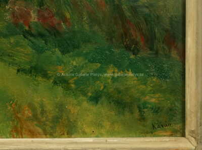  / Rozkvetlé louky pod Troskami / František Kaván