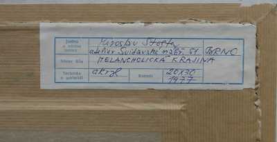  / Melancholická krajina / Miroslav Štolfa