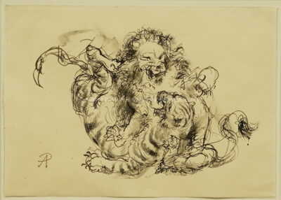  / Souboj tygra se lvem / Antonín Procházka