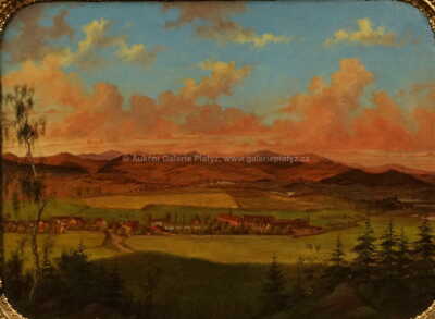  / Pohled do krajiny /  Ledvinka