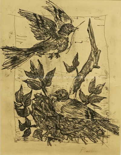  / Le Chardonneret / Pablo Picasso