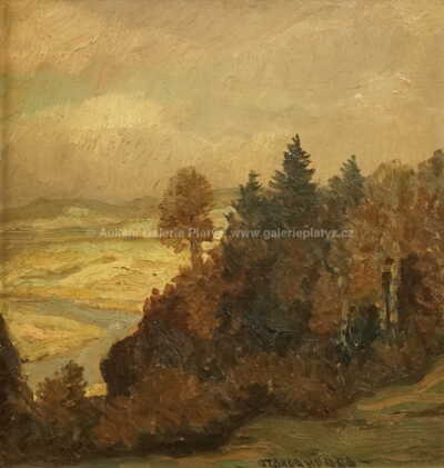  / Pohled do údolí / Otakar Hůrka