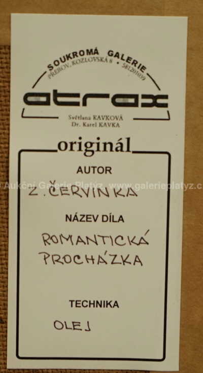  / Romantická procházka / Zdeněk Červinka