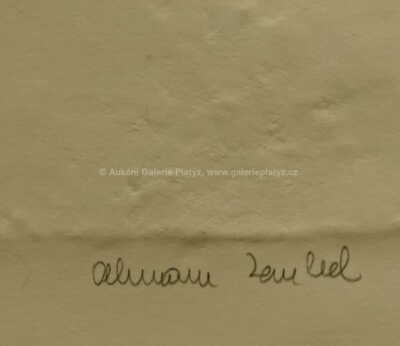  / Zvěstování (s draperií) / Olbram Zoubek