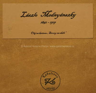  / Stromy na skále / Ladislav László Mednyánszky