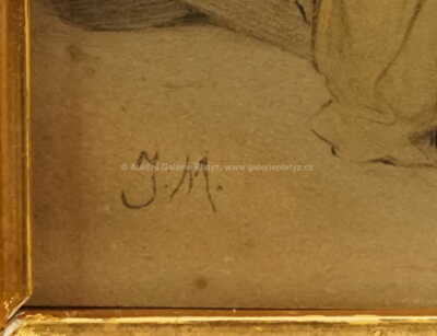  / Posezení / Josef Mánes