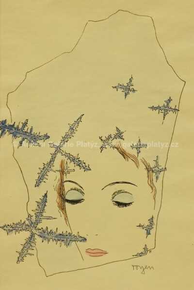  / Zasněná dívka / Marie Čermínová - Toyen