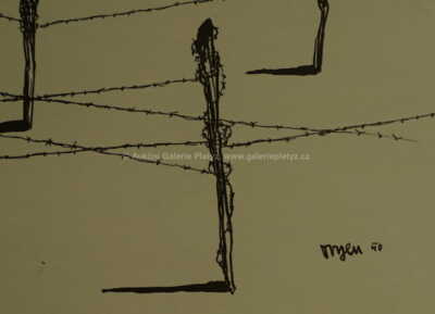  / Z cyklu Střelnice II / Marie Čermínová - Toyen