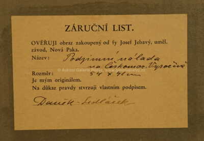  / Podzimní nálada / František Daněk - Sedláček