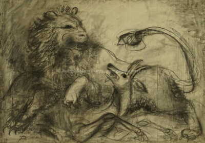  / Lev na lovu / Antonín Procházka