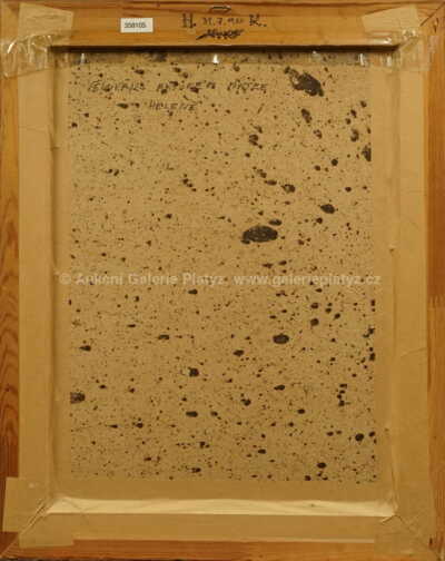  / Květinové zátiší s třešněmi / František Emler