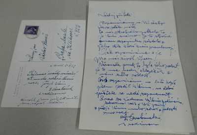  / Osobní korespondence F. Škrabánka / František Škrabánek