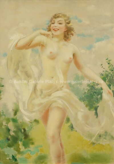  / Dívčí akt / Josef Loukota