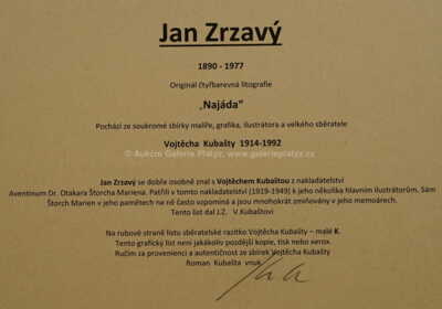  / Najáda / Jan  Zrzavý