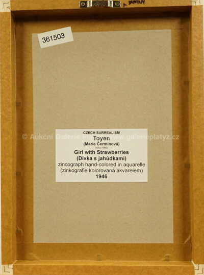  / Dívka s jahůdkami / Marie Čermínová - Toyen