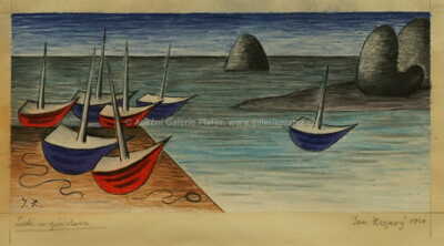  / Lodi v přístavu / Jan  Zrzavý