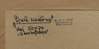  / Stará kavárna / Ludvík Jelínek