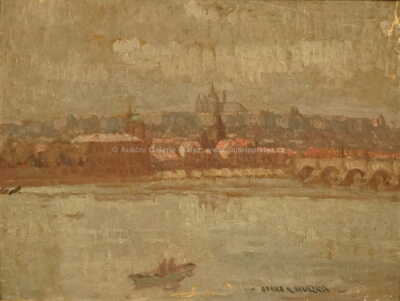  / Rybáři na Vltavě / Otakar Hůrka