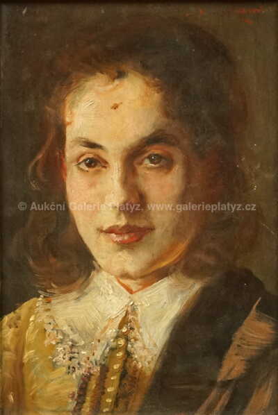  / Portrét šlechtice / Jan Skramlík
