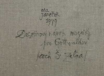  / Návrh mozaiky / Ota Janeček