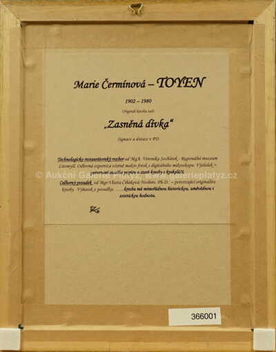  / Zasněná dívka / Marie Čermínová - Toyen