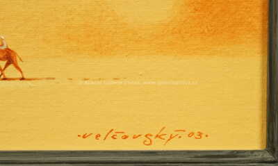  / Osamělý beduín v krajině svých snů / Josef Velčovský