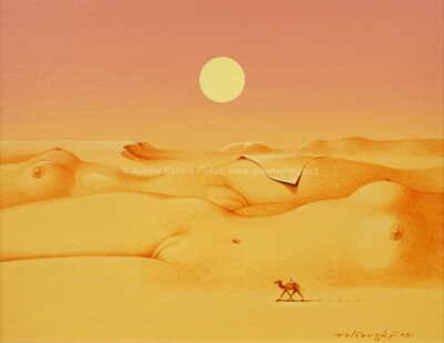  / Osamělý beduín v krajině svých snů / Josef Velčovský