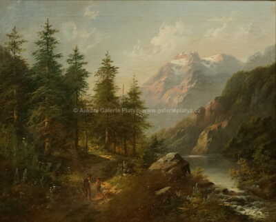  / Alpské jezero / Eduard Boehm