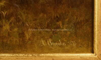  / Krajina s jezírkem / Adolf Chwala