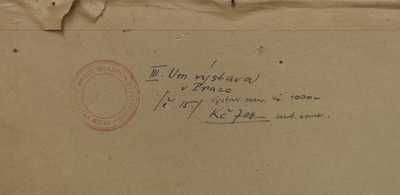  / Vesnička v předjaří / Otakar Hůrka