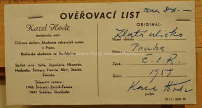  / Zlatá ulička / Karel Hodr