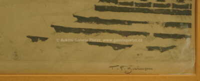  / Zima na Staroměstském náměstí / František Tavík Šimon