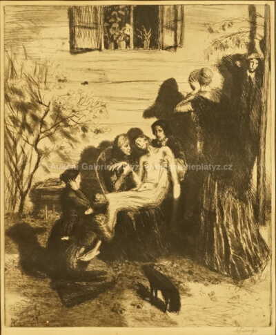  / Pieta - střední / Max Švabinský