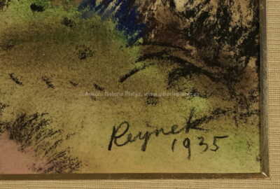  / Podzimní cesta / Bohuslav Reynek