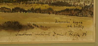  / Lounské kopce / Emil Filla