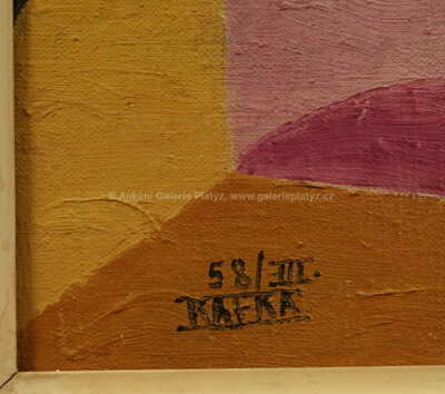  / Kubistické zátiší / Jaroslav Kafka