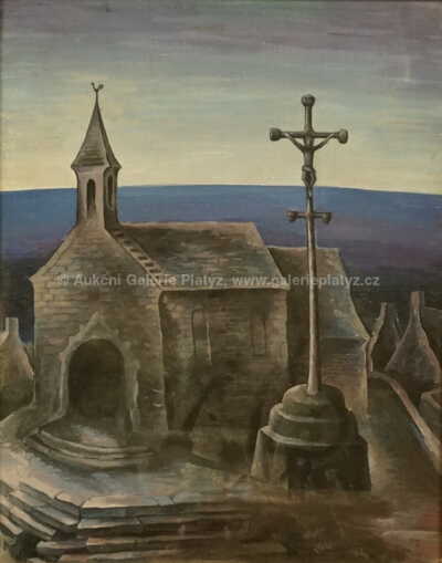  / Kostel v Camaretu / Jan  Zrzavý