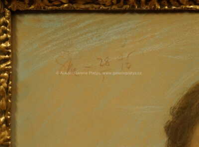  / Žena s draperií / Max Švabinský