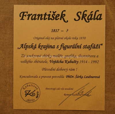  / Alpská krajina / František Skála_