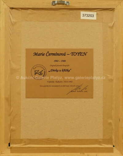  / Dívka u křížku / Marie Čermínová - Toyen