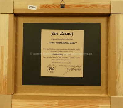  / Zátiší s vázami, loděmi a jablky / Jan  Zrzavý