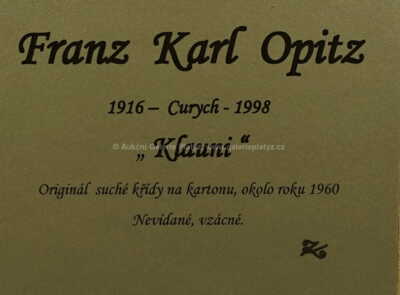  / Klauni / Franz Karl Opitz