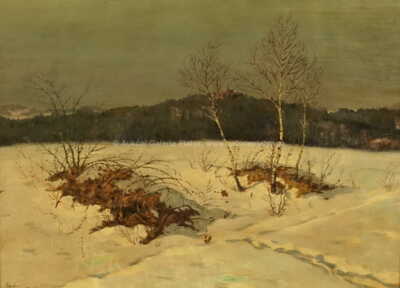  / Zimní motiv od Rváčova / František Kaván