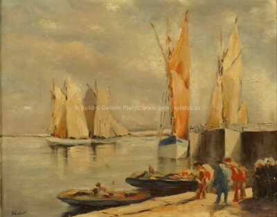  / Přístav v Itálii / Karel Hodr